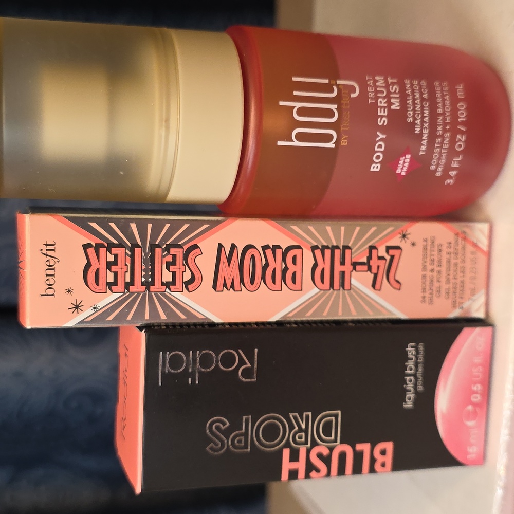 *HOST PICK*Beauty Bundle-Body Seum Mist, Blush Drops, & 24 Hour Brow Setter NEW!